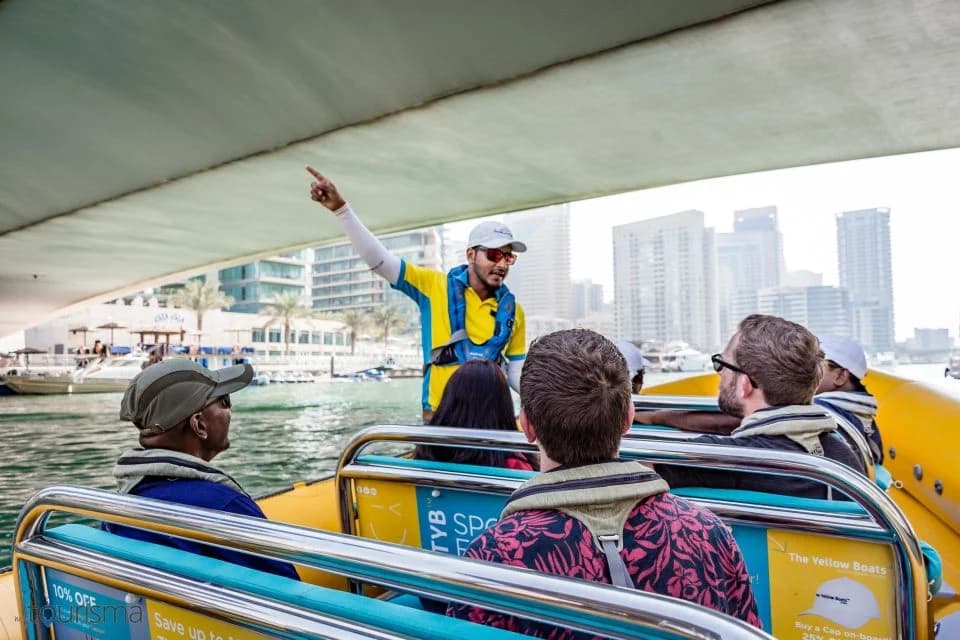 Save Up to 34% with Combo: 99 Minutes Premium Boat Tour + FREE Dubai Frame - Image 1
